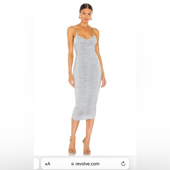 Revolve Freya Midi Dress in Baby Blue - XS - Picture 1 of 5